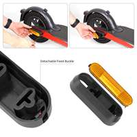 4 Piezas de Cubiertas Decorativas Reflectantes para M365 1S Pro Pro2 MI3 Lite, Accesorios de Seguridad para Scooter Eléctrico