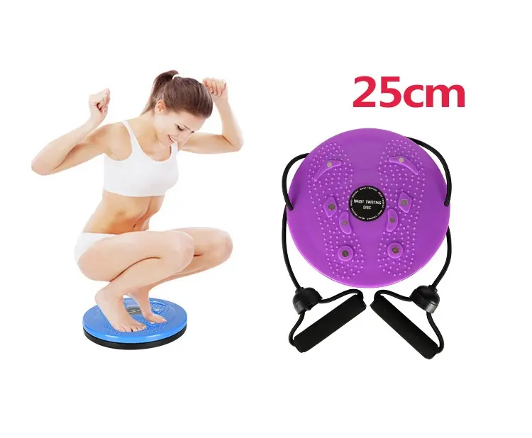 Taille Twist ing Disc Balance Board Fitness geräte für den Körper zu Hause Aerobic Rotating Sports Magnet massage platte Übung Wackeln