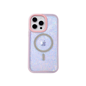 For Samsung S24 Ultra Magnetic Case with Iridiscent Diamond Shine - Product Image 2