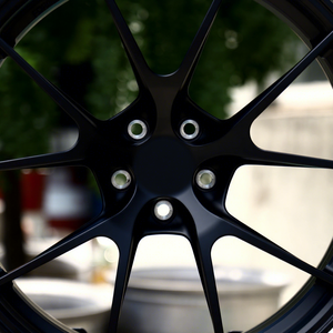 Jantes en aluminium forgé monobloc satiné noir R18 R19 R20 R22 pouces, finition personnalisée, 5x112 5x114.3 5x120, alliage forgé pour BMW F30/F31 Série 3 - Product Image 4
