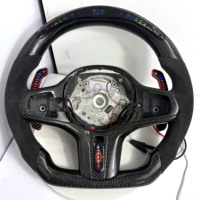 Volant en carbone forgé avec affichage intelligent du régime moteur LED pour BMW G20 G30 G80 M3