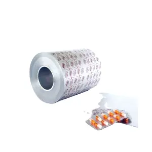 Tablets capsules pills package Pharmaceutical packing Blister Aluminum foil brother PTP sealing with PVC or cold forming foil