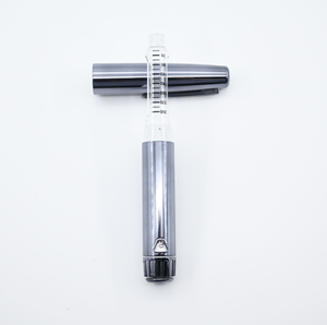 V4 60U Pluma de inyección de plástico reutilizable con escala de volumen ajustable, diseño recargable, para uso personal y de belleza, pluma dosificadora de cartucho de 3ml - Product Image 2