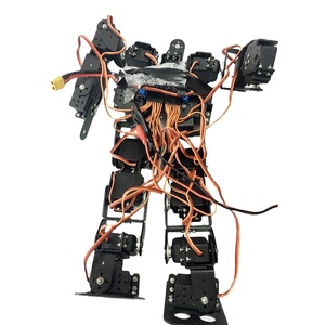 Nuovo Robot Umanoide 17-DOF con Accessori Completi per Camminata/Bipedalismo, Piattaforma Esperimentale in Metallo Fai-da-Te, Età 14+ - Product Image 4