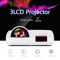 BYINTEK-projecteur de cinéma professionnel, Ultra court, 4k,3000 Lumens Ansi, pour l'extérieur