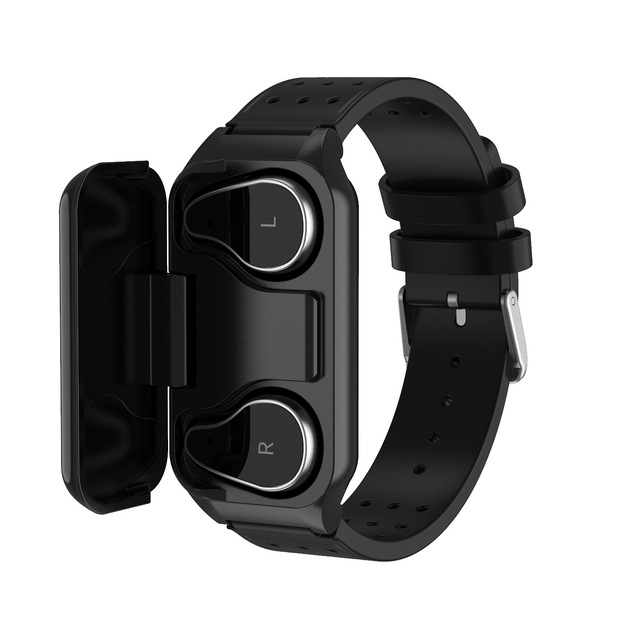 High Quality Hot Selling 2 in 1 Waterproof Reloj Smartwatch T89 Smart Watch with Earbuds Earphone