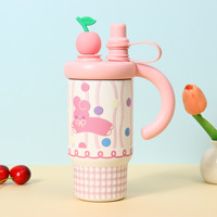 Mug de voyage classique en acier inoxydable, écologique, grande capacité, portable, double paroi sous vide, avec ventouse, pour étudiants