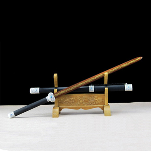 Épée gravée chinoise pour améliorer les cadeaux d'artisanat des mauvais esprits de la maison de ville FengShui - Product Image 3