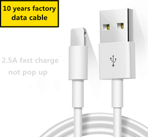 Oem <span class=keywords><strong>Cable</strong></span> de datos Usb <span class=keywords><strong>Original</strong></span> 2.5A rápido <span class=keywords><strong>Cable</strong></span> de carga Usb para Iphone <span class=keywords><strong>Cable</strong></span> de cargador Usb - Product Image 1