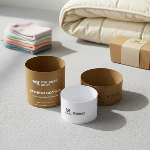 Etiqueta Personalizada con Logotipo Impreso, Recubierta de Kraft, para Folletos, con Impresión Serigrafiada, para Envolver Calcetines, Tamaños A4/A5, con Relieve - Product Image 2