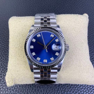 Venta directa de fábrica, muy popular, reloj mecánico de alta calidad y lujo, resistente al agua, función de calendario, acero inoxidable - Product Image 4