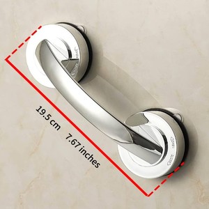 Poignée de porte en verre Huahu avec ventouse, barre d'appui de douche sans perforation pour salle de bain - Product Image 2
