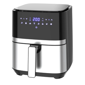 Appareils de cuisine friteuse à air à écran tactile numérique four acier inoxydable <span class=keywords><strong>2l</strong></span> 4l 6l 8l 10l friteuse à air sans huile - Product Image 4