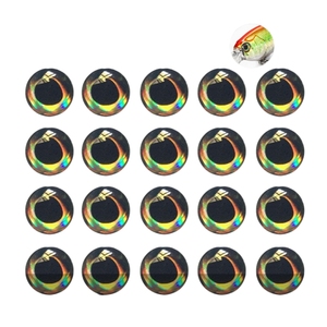 En vrac Fire Ice Wind Earth 3D 3mm-12mm Autocollants Fish Eye pour montage <span class=keywords><strong>de</strong></span> mouches et leurres <span class=keywords><strong>de</strong></span> pêche - Product Image 3