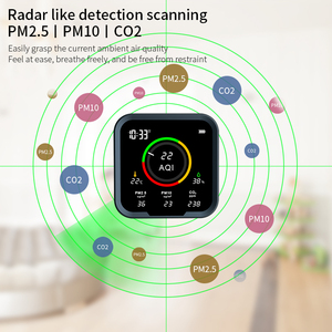 Pth-9a, best-seller, mesureur de CO2, testeur de CO, capteur PM2.5, moniteur PM10, thermomètre-hygromètre, détecteur AQI, version sept en un - Product Image 2