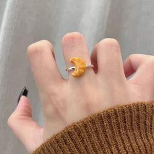 Otoño e Invierno 5cm lindo gato <span class=keywords><strong>de</strong></span> dibujos animados anillo nicho diseño <span class=keywords><strong>dulce</strong></span> estilo fiesta conjunto caramelo <span class=keywords><strong>pan</strong></span> inspirado - Product Image 6