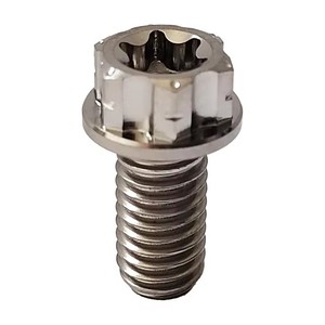 Vis à tête hexagonale en titane avec embase Torx interne, filetage M6, classe 8.8 ASTM, avec écrous, pour assemblage d'équipements industriels - Product Image 6