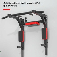 Peralatan Fitness Dinding Dalam Ruangan untuk Rumah Tangga, Set Latihan Olahraga Pull-up, Palang Horizontal dan Palang Paralel, Harga Promo Pabrik