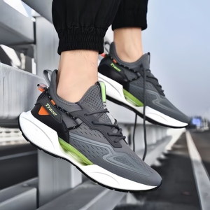 Nouvelles chaussures de sport décontractées pour hommes, chaussures de skate OEM, design sportif en mesh - Product Image 5