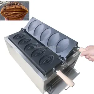 Máquina comercial para hacer waffles, 110V, 220V, para comida, aperitivos, waffles, con forma de vagina