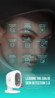 8 Spectrum K33 AI Facial Skin Scanner 3D Panorama Skin Analysis Device