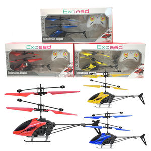 Helicóptero RC de modo dual con carga USB, helicóptero de control remoto volador, juguete con sensor de gravedad manual - Product Image 6