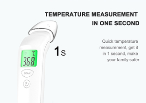 Thermomètre électronique médical numérique infrarouge Corps de pistolet Thermomètres infrarouges <span class=keywords><strong>sans</strong></span> <span class=keywords><strong>contact</strong></span> frontal pour adultes - Product Image 2