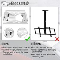 Starlink Mini Flat Magnetic Quick Release Roof Mount Kit Accessoires de jeu pour RV Vans Boat