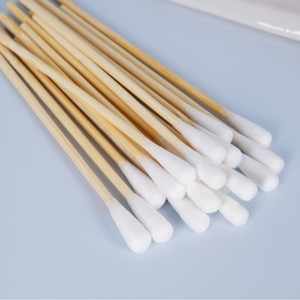 Hisopos de algodón desechables estériles médicos, solución de yodo, desinfección y limpieza de heridas, hisopos de algodón médicos, para el hogar - Product Image 1