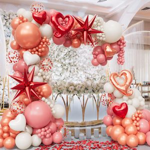 Kit Décoration Anniversaire Garçon - 150 Ballons + Ruban + Points De Colle - Pour Fête Enfant