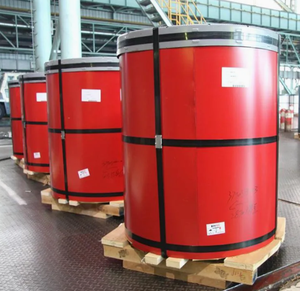 เหล็กม้วนเคลือบสีชุบสังกะสีขนาด 0.8 มม. - แข็งแรงทนทานสำหรับทำผนังกั้นคลังสินค้า - Product Image 4