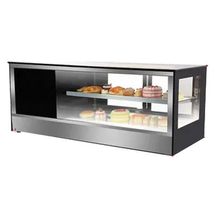 热卖蛋糕展示冰箱烘焙站展示柜冰箱带除霜器