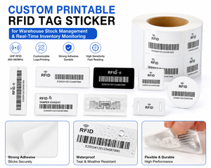 Custom <b>Printable</b> RFID Tag <b>Sticker</b> for Warehouse Stock Management and Real Time Inventory Monitoring - Product Image 4