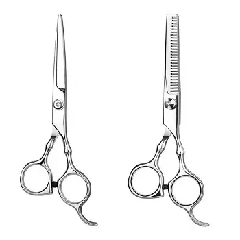 AmazonHot Selling Professional Barber Scissors Thinning Hairdressing Scissors Hair Cutting Tools Set Salon Hair Cutting Scissors