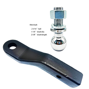 2 ''Heavy Duty Drop HICH Trailer Tow Ball Mount Starter Kits Nueva condición Electrónica Remolques baratos - Product Image 1
