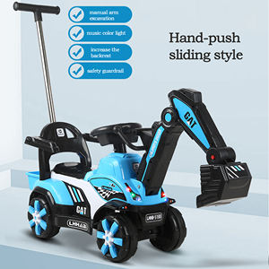 Excavatrice Électrique pour Enfants, Modèle à Conduire, Jouet pour Garçons, Véhicule de Construction Électrique - Product Image 3