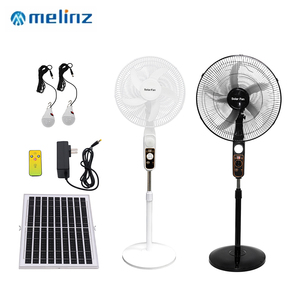 Ventilador Solar Recargable Melinz de 16 Pulgadas, Ventilador de Techo y Piso con Batería de Litio de Larga Duración para Uso en Exteriores Hs-298f Ar - Product Image 4