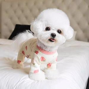 Autumn Winter Four-Legged Home Printed Dog <strong>Cat</strong> Belly Coat XS-XXL Warm Cotton Pet <strong>Clothes</strong> Clothing Only Pet Town Protective Coat - Product Image 3