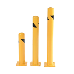 OEM着脱式水充填可能カスタマイズ可能な丸型セキュリティスチール製柱道路交通駐車ガードレールボラード - Product Image 5
