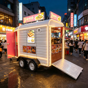 Modern Horse <b>Box</b> With Tailored Layout For Ice Cream And Hot Dog Catering Food <b>Trailer</b> - Product Image 1