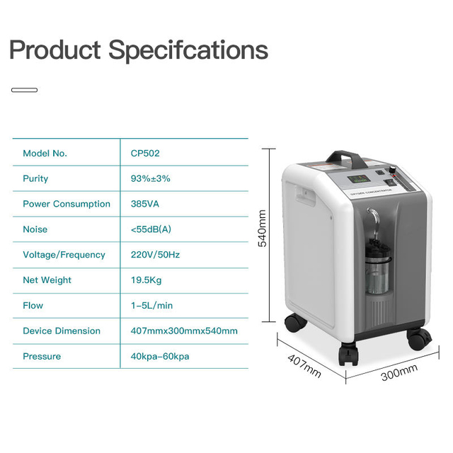 Low-price In-stock Items Oxygen Concentrator Ozone Oxygen Machine 5l Oxygen Concentrator