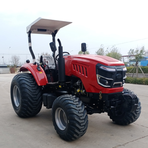 Tracteur 4x4 de 200 CV avec châssis de sécurité et boîte de vitesses 8+2 pour les grandes exploitations agricoles - Product Image 1