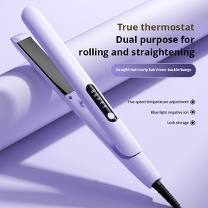 <span class=keywords><strong>Plancha</strong></span> de Pelo Ligera con 5 Ajustes Precisos de Temperatura para Cabello Fino, Suave, <span class=keywords><strong>Normal</strong></span>, Grueso y Duro - Product Image 3