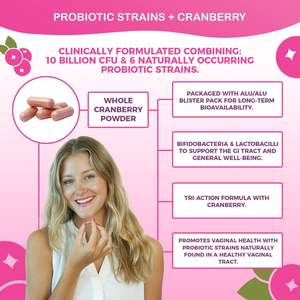 Cápsulas de Probióticos Orgánicos para la Salud Vaginal OEM, Cápsulas de Apoyo Inmunológico y Digestivo Saludable, Mezcla de Probióticos, Cápsulas de Probióticos Vaginales - Product Image 3