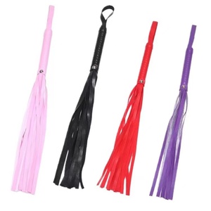 Mini látigo sexual de cuero PU, herramientas divertidas, juegos de Cosplay, juguetes de coqueteo de <span class=keywords><strong>esclavitud</strong></span>, juegos para adultos, herramientas de Bondage - Product Image 3