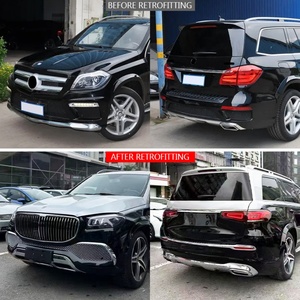 Kit de carrocería para modificación de coche X166 2007-2016, actualización a X167, parachoques delantero, capó, guardabarros, parachoques trasero, portón trasero, para Benz Maybach - Product Image 2
