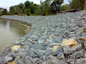 Lồng rọ mạ kẽm nhúng nóng tùy chỉnh lưới thép hình lục giác bao tải với xử lý uốn - Product Image 2