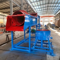 Separador de Minerales a Pequeña Escala, Trommel para Minería de Oro con Concentrador de Tambor, Modelo 600*1200