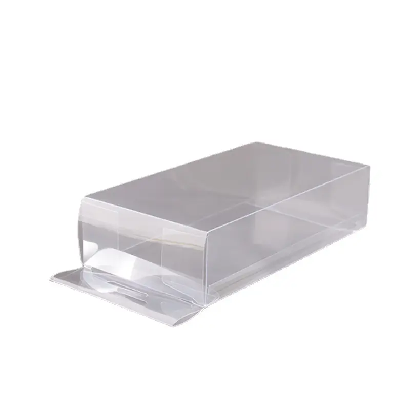 8x8x8 pouces boîte d'emballage transparente cadeau vente en gros Rectangle boîtes à bonbons faveur vitrine boîte en plastique Pvc Transparent