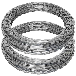 Fio de Arame Farpado de Ferro de Alta Resistência - Galvanizado, Resistente à Corrosão, Proteção Industrial de Alta Segurança - Product Image 3